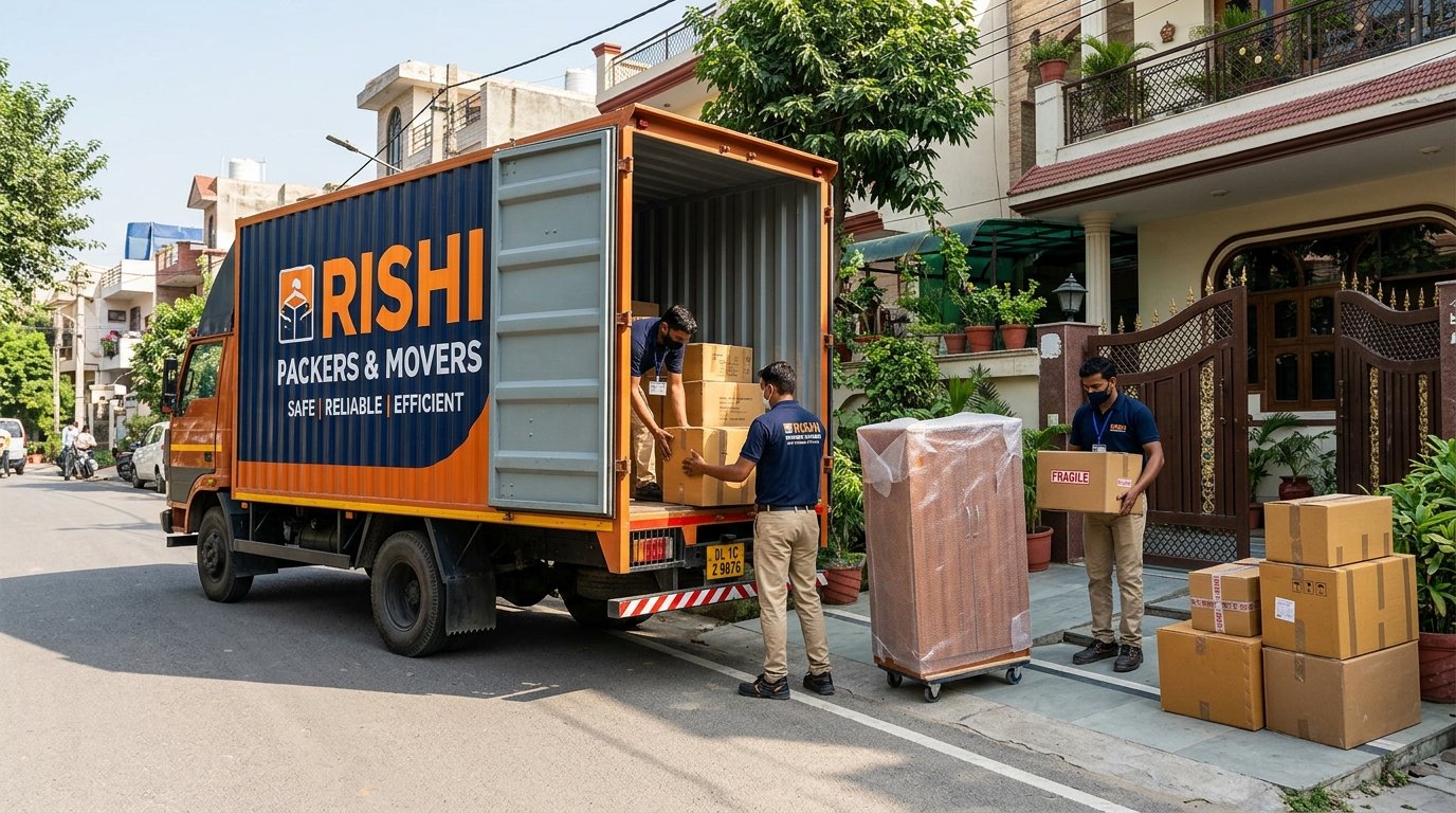 Rishi Packers & Movers Fleet & Relocation Team